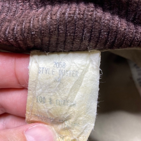 Outback Trading Company Brown Oilskin Leather Duster Jacket Small Western - Picture 10 of 16